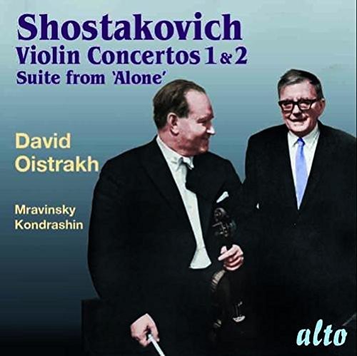 Shostakovich / Oistrakh, David/ Ussr State Sym Orch: Violin Concertos 1 & 2 Suite From Alone - CD