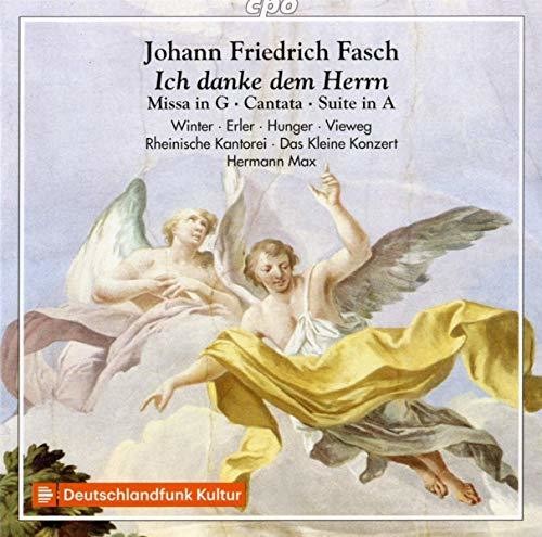 Fasch / Winter / Konzert: Missa in G / Cantata / Suite in a - CD