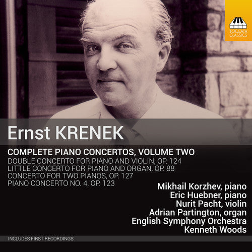 Krenek / Korzhev / Huebner / Pacht / Partington: Ernst Krenek: Complete Piano Concertos Vol 2 - CD