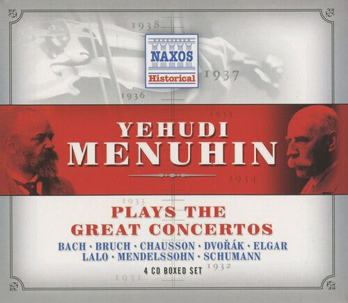 Menuhin Plays Great Concertos: Menuhin Plays Great Concertos - CD