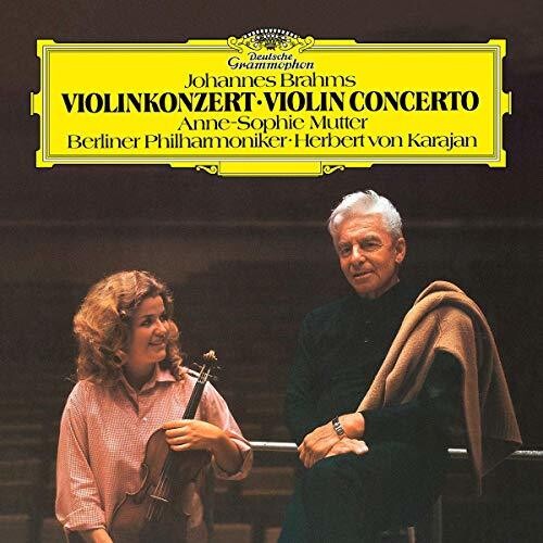 Brahms / Mutter / Berliner Philharmoniker / Karaja: Violin Concerto in D Op 77 - VINYL