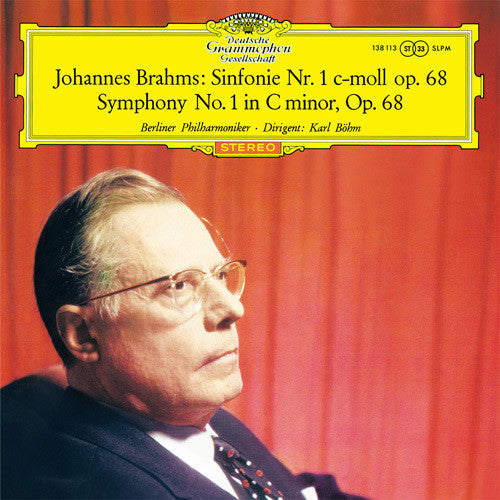 Bohm, Karl /Berliner Philharmoniker: Brahms: Symphony No. 1 In C Minor Op. 68 - VINYL