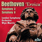 London Symphony Orchestra / Morris, Wyn: Beethoven Symphonies No.3 Eroica and No.8, Op.93 - CD