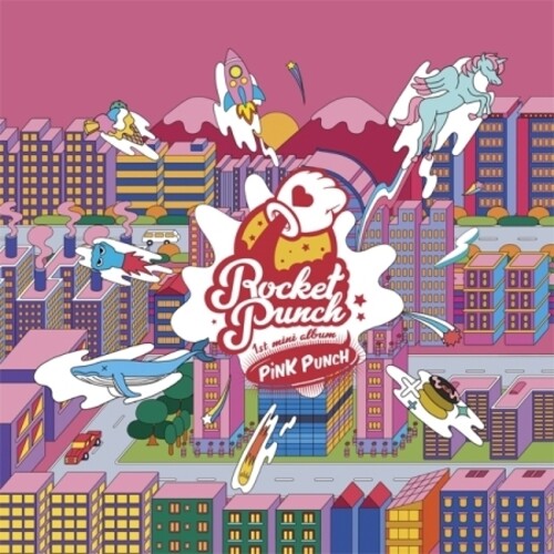 Rocket Punch: Pink Punch (Incl 80pg, Photocard, Pop-Up Card + Sticker) - CD