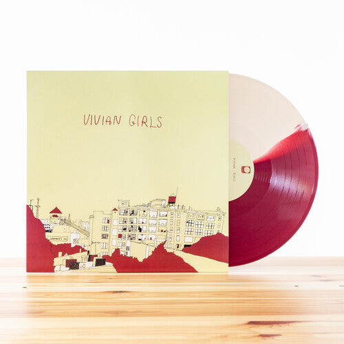 Vivian Girls: Vivian Girls (Half Cream/Half Maroon Vinyl) - VINYL