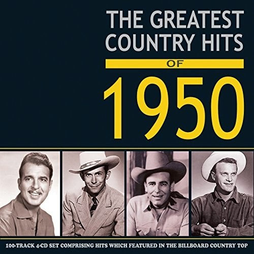 Various Artists: The Greatest Country Hits Of 1950 - CD
