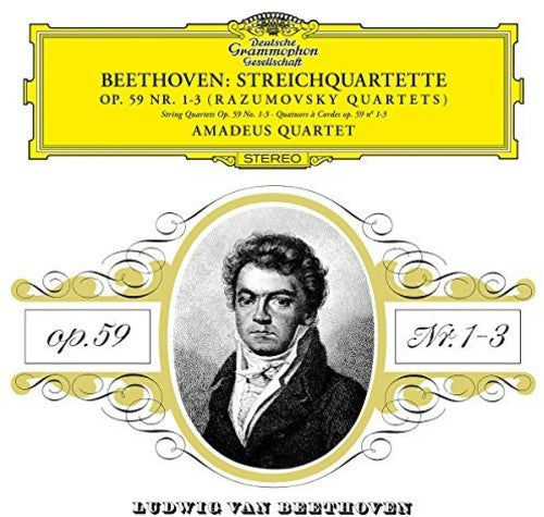 Beethoven / Amadeus Quartet: String Quartet No 7 in F Op 59 No 1 - VINYL