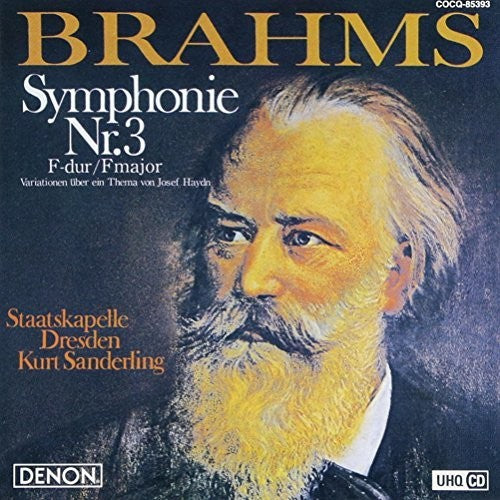 Brahms / Sanderling, Kurt: Brahms: Symphony 3 - CD