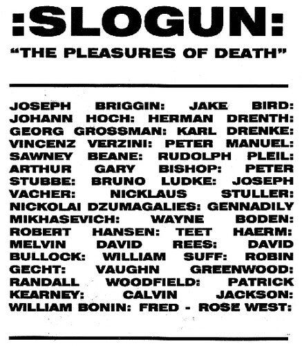 Slogun: The Pleasures of Death - VINYL