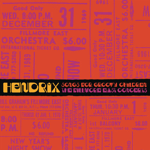 Jimi Hendrix - Songs For Groovy Children (The Fillmore East Concerts) - VINYL Box Set