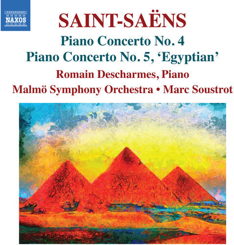 Saens / Descharmes / Soustrot: Piano Concertos 4 & 5 - CD