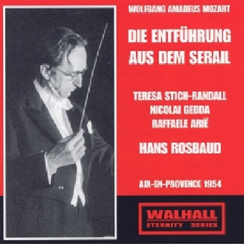 Rosbaud: Die Entfuhrung Aus Dem Serail - CD