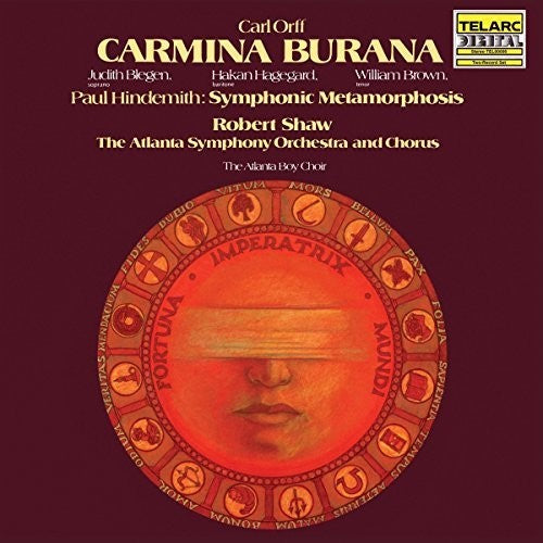 Orff / Shaw, Robert / Atlanta Symphony Orchestra: Carmina Burana - VINYL