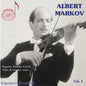 Brahms / Markov / Moscow Radio Symphony Orchestra: Albert Markov 1 - CD