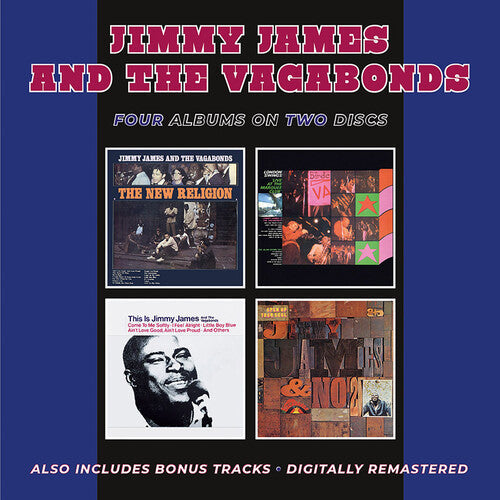 James, Jimmy & the Vagabonds: New Religion / London Swings 'Live At The Marquee Club' / This Is Jimmy James & The Vagabonds / Open Up Your Soul Plus Bonus Tracks - CD