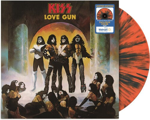 Kiss: Love Gun [Tangerine/Aqua Splatter LP] - VINYL