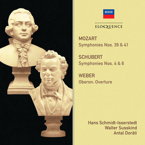 Mozart / Schubert / Schmidt-Isserstedt / Susskind: Mozart Schubert: Symphonies - CD