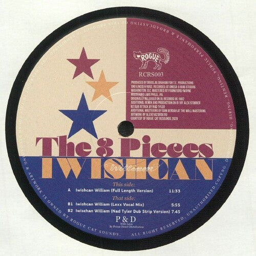 The 3 Pieces: Iwishcan Williams - 12-INCH SINGLE