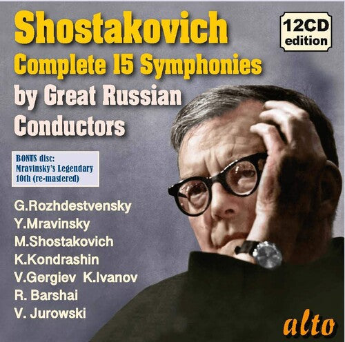 Yevgeni Mravinsky: SHOSTAKOVICH Complete Symphonies; Legendary Russian Conductors - CD