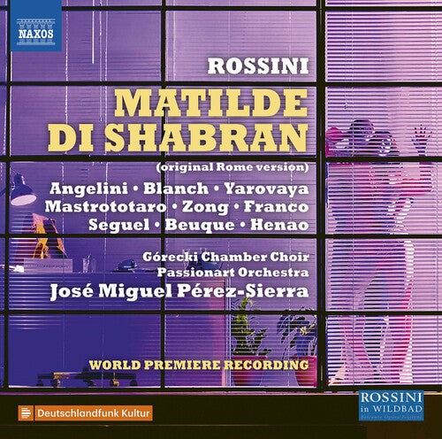 Gorecki Chamber Choir  Krakow  Passionart Orchestra Krakow  Perez-Sierra: Matilde Di Shabran - CD