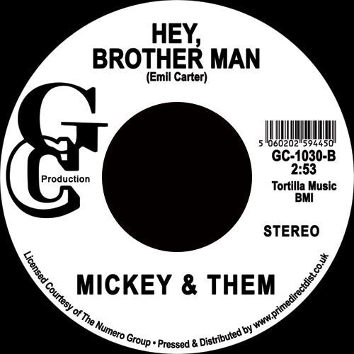 Mickey & Them: U.F.O. - 7-INCH SINGLE