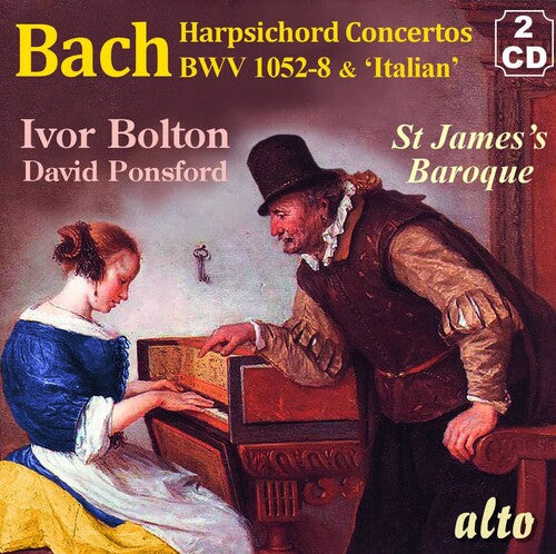 Ivor Bolton: J.S. Bach Concertos for Harpsichord & Strings; BWV 1052-8; ItalianConcerto BWV 971 - CD
