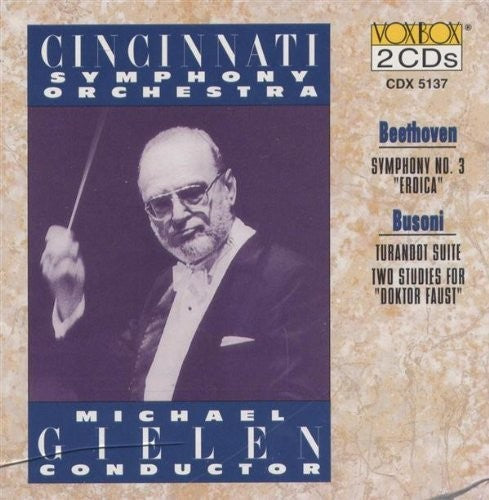 Beethoven / Beethoven / Busoni / Gielen: Sym No 3 - CD
