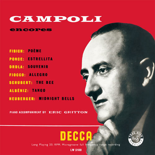 Alfredo Campoli: Encores Vol. 1 & 2 - VINYL