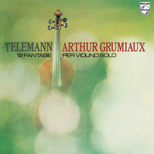 Telemann: 12 Fantasias For Violin Solo - VINYL