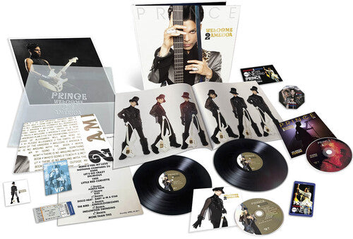 Prince: Welcome 2 America (Deluxe - 2 LP / 1 CD / 1 Blu-Ray) - VINYL