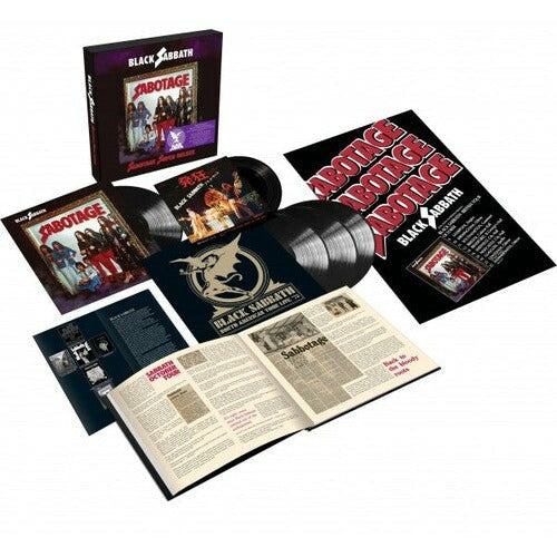 Black Sabbath - Sabotage Super Deluxe Edition - 4LP+7" Set