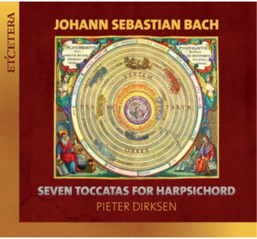 Pieter Dirksen: Js Bach: Seven Toccatas For Harpsichord - CD