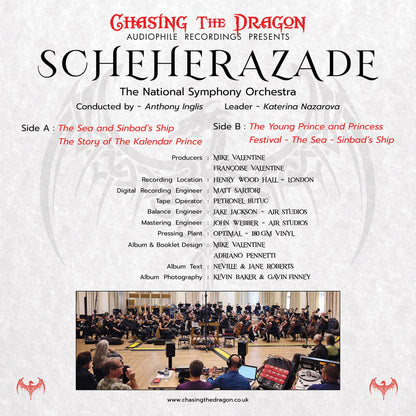 Rimsky-Korsakov, The National Symphony Orchestra - Scheherazade - Import LP
