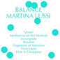 Martina Lussi: Balance - VINYL