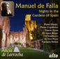 Alicia de Larrocha: Falla: Nights in the Gardens of Spain & Piano Favourites - CD
