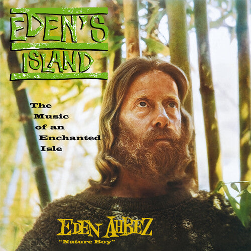 Eden Ahbez: Eden's Island (Wood Slipcase Edition) (Clear Forest/Leaves Splatter) - VINYL