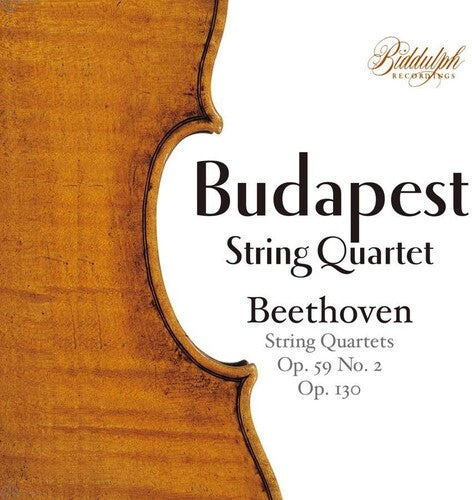 Beethoven / Budapest String Quartet: Beethoven Quartets 8 / 13 - CD
