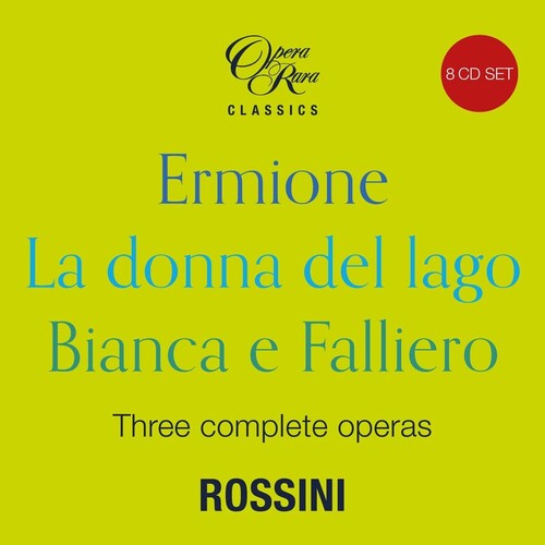 Gregory Kunde: Rossini in 1819 - Three Complete Operas (Ermione La donna del lago Bianca e Falliero) - CD
