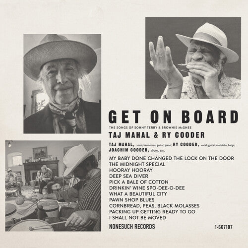 Taj Mahal & Ry Cooder - Get On Board - VINYL