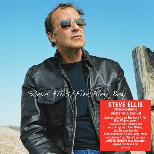 Steve Ellis: Finchley Boy [Limited 10CD Boxset With Autographed Print] - CD