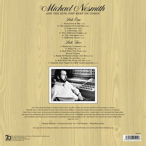 Michael Nesmith - And The Hits Just Keep On Comin' - VINYL