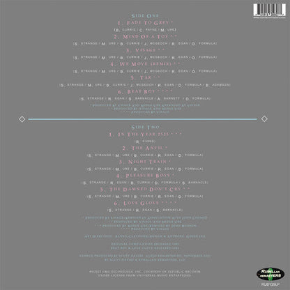 Visage - Fade To Grey: The Singles Collection - VINYL