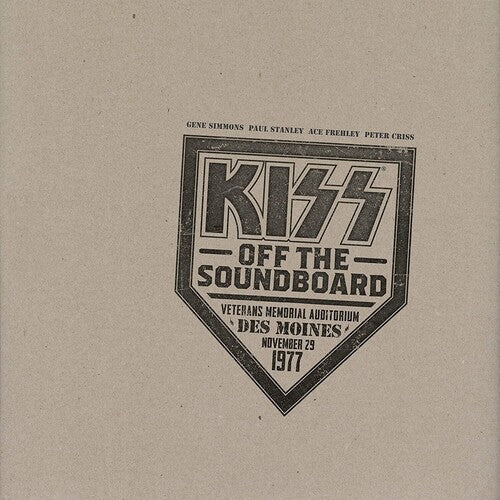 Kiss - Off The Soundboard: Live In Des Moines 1977 - VINYL