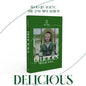 Woo Jin Young: Delicious - incl. Lyrics Paper, Message Card, Postcard, Photo Card, Polaroid, Handwritten Sticker + Folded Poster - CD