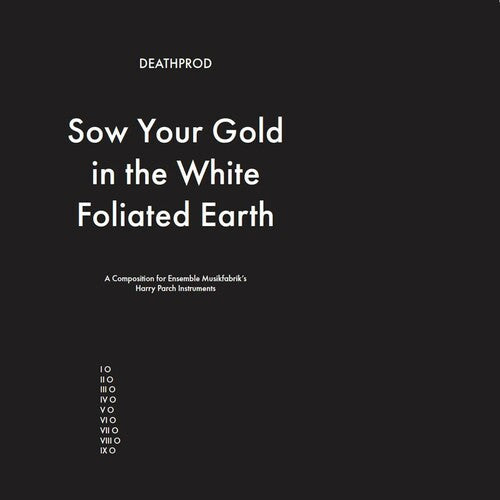 Deathprod: Sow Your Gold In The White Foliated Earth - VINYL