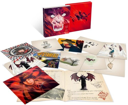 Doctor Who: Demon Quest - Limited Boxset Includes Signed Tom Baker Print & 10LP's on Red & Black 140-Gram Vinyl - VINYL