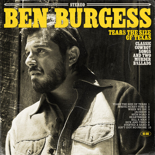 Ben Burgess: Tears the Size of Texas - VINYL