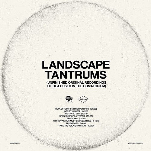 The Mars Volta: Landscape Tantrums - Unfinished Original Recordings Of De-Loused In  The Comatorium - VINYL