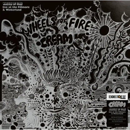 Cream - Wheels Of Fire: Live At The Fillmore Auditorium & Winterland Ballroom - RSD LP