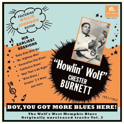 Howlin' Wolf: You Got More Blues Here: The Wolf's West Memphis Blues Vol. 2 - VINYL
